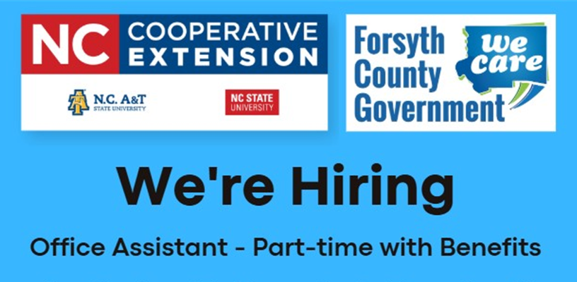 We Are Hiring - Office Assistant